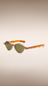 Round Burberry sunglasses