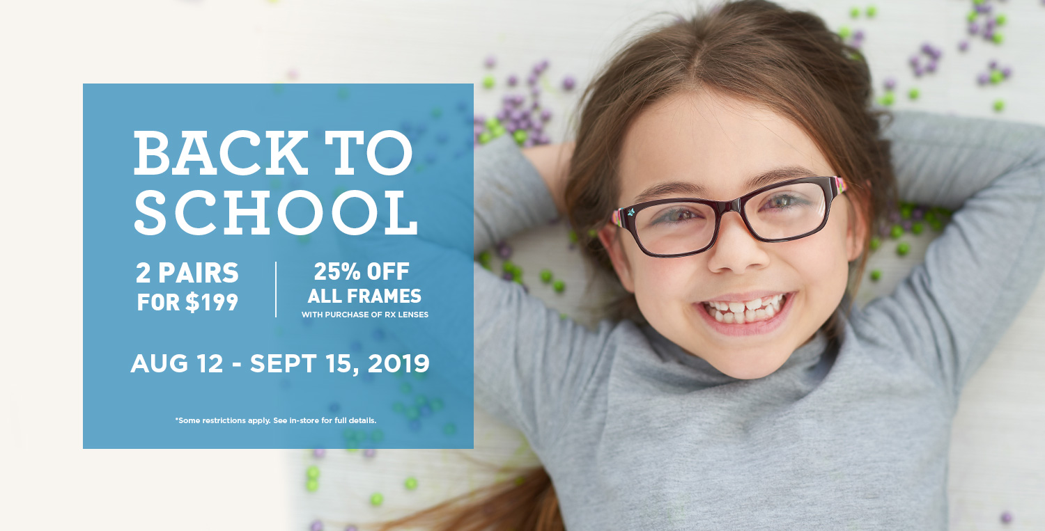 Beyond Vision's Back To School Sale now on! Beyond Vision