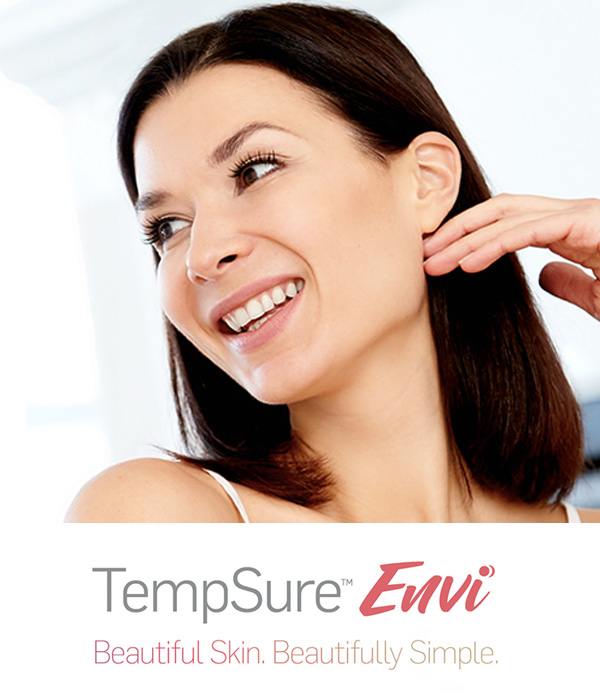 Woman with TempSure Envi Treatment